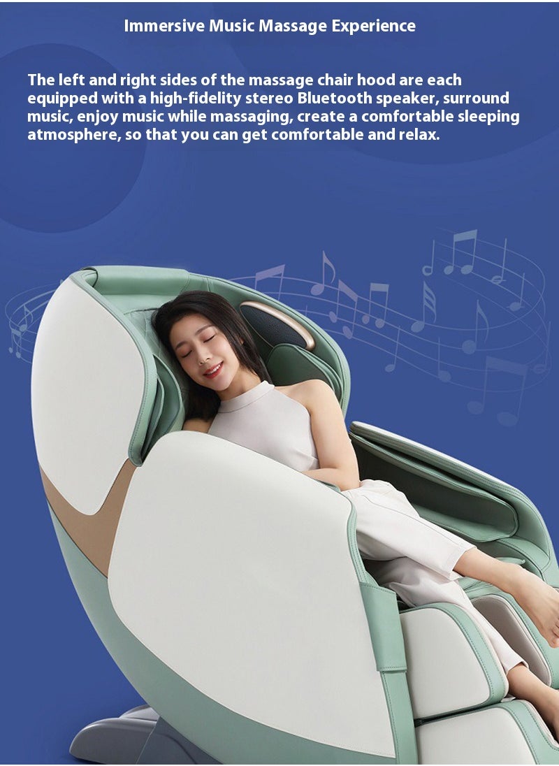 ETG （5 Years Warranty）Massage Chair Full Body,Zero Gravity Massage Chair with Heat and Foot Massage,Full Body Massage Recliner Chair with Airbags, Kneading, Bluetooth  - Image 4