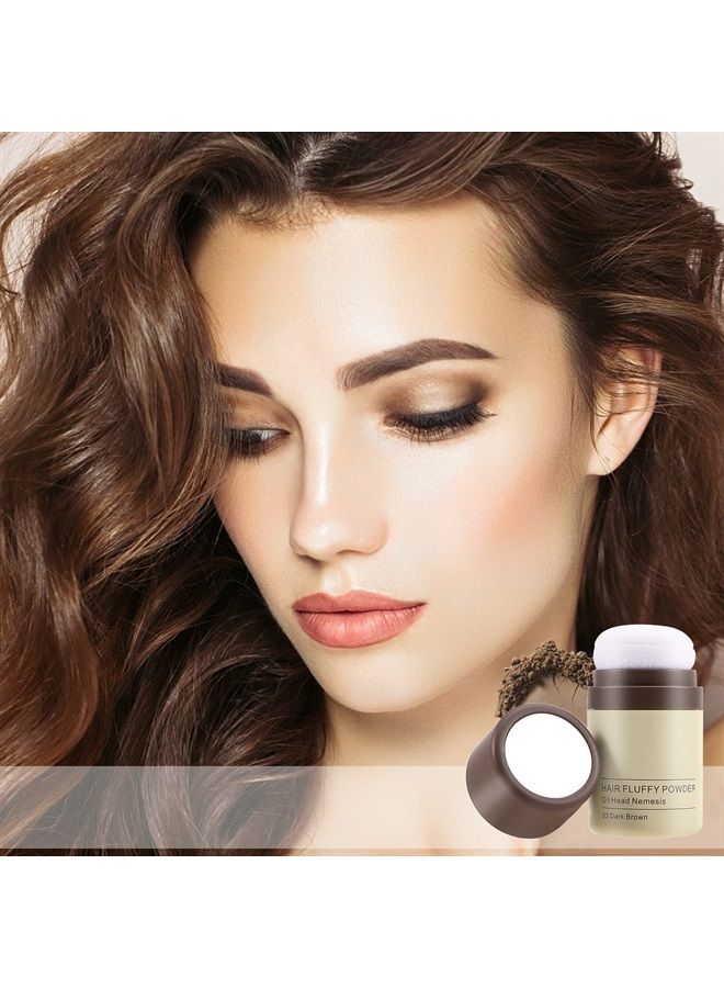 Boobeen Hair Powder for Thin Hair, Root Touch Up Powder Hair Shadow Cover Hair Loss Instantly, Hairline Powder for Women Men - Image 4