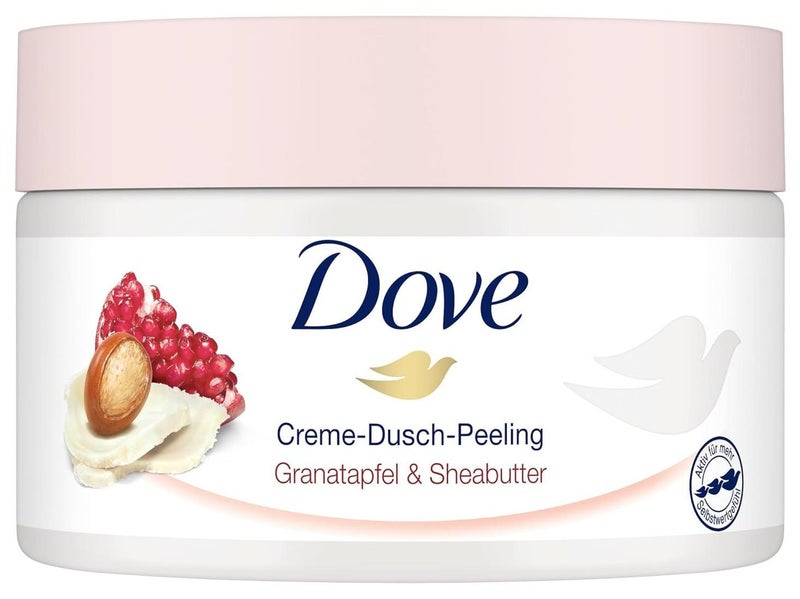 دوف مقشر وملمع الجسم من دوڤ بالرمان وزبدة الشيا ٢٢٥ مل - Image 1