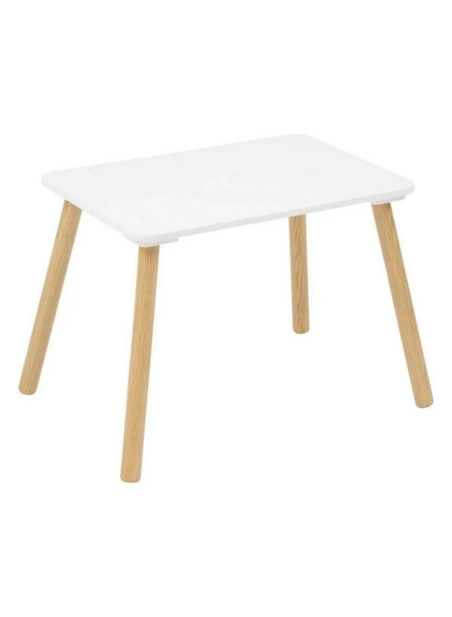 atmosphera 3-Piece Alex Children's Dining Set White and Beige 43 x 58 x 38 cm 205805