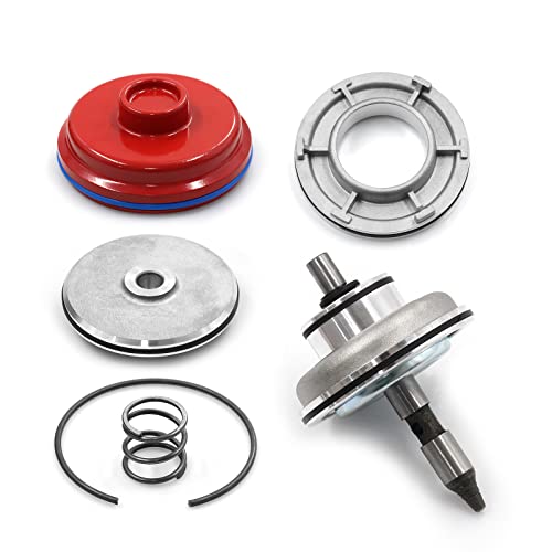 LVOUP High Performance Servo Piston Assembly with Cover & Snap Ring Compatible with Corvette 700R4 4L65E 4L70E 4L60E 1982-2014 Red - Image 3