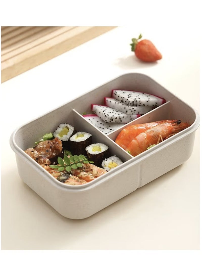 Generic - Five-piece lunch box with soup bowl – made of eco-friendly materials, microwave-safe, and with a short heating time. Food-safe bento box with insulated bag. - Image 1