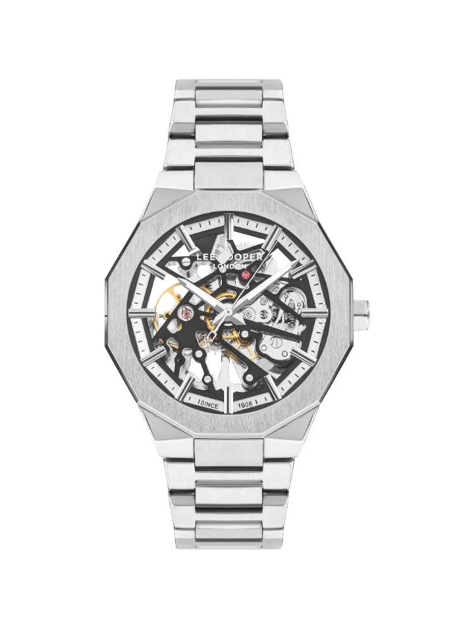 Lee Cooper Men's Metal Automatic Watch LC07906.350 - 44 mm