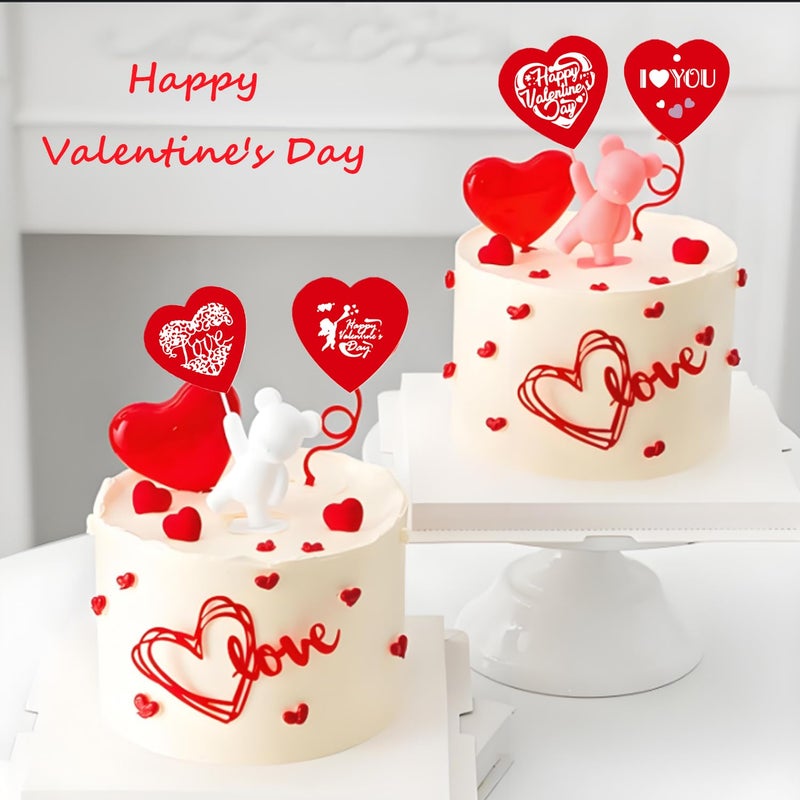 Ccswybf 80Pcs Heart Stickers for Valentines, 1.5" Valentine Sticker Love Stickers Valentines Labels Stickers for Valentine's Day Party - Image 3