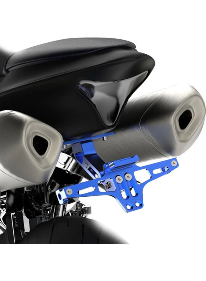 NIBEMINENT Motorcycle License Plate Bracket with LED Lights  - Image 4