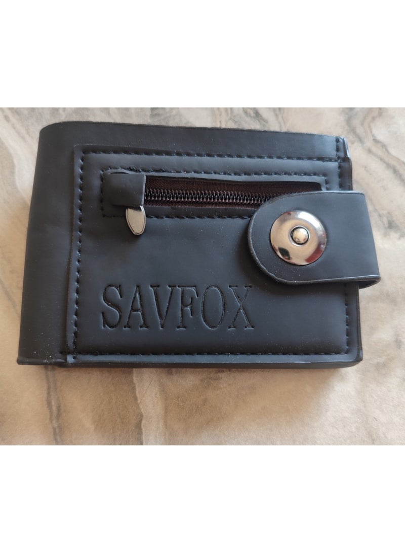 محفظه جلد رجالى أسود اللون - Image 1