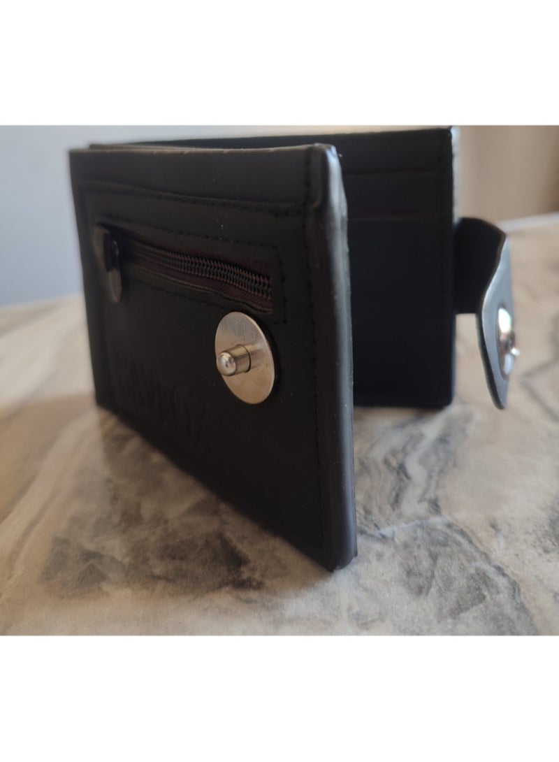 محفظه جلد رجالى أسود اللون - Image 2