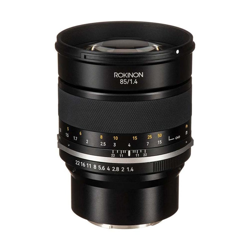 عدسة روكينون السلسلة الثانية 85 مم F14 محكمة الغلق عالية السرعة لسوني E