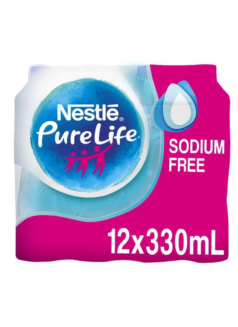 Nestle Pure Life Sodium Free Water 12 x 330ml - Image 4