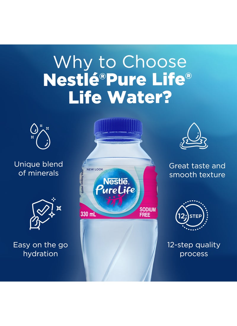 Nestle Pure Life Sodium Free Water 12 x 330ml - Image 3
