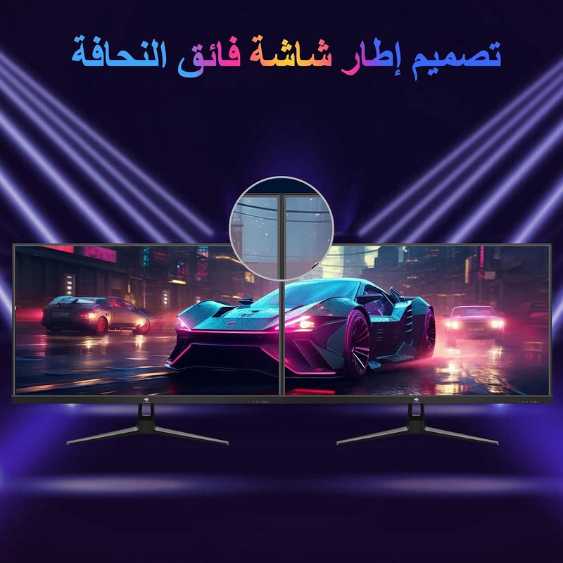Z Z-Edge شاشة ألعاب Z-Edge مقاس 27 بوصة، 240 هرتز، لوحة IPS، زمن استجابة 1ms MPRT، شاشة LED كاملة الدقة (1920x1080)، سطوع 400cd/m²، إطار فائق النحافة، FreeSync، منفذي HDMI*2 و DP*2، قابلة للتركيب على حامل VESA، طراز UG27PJ - Image 4