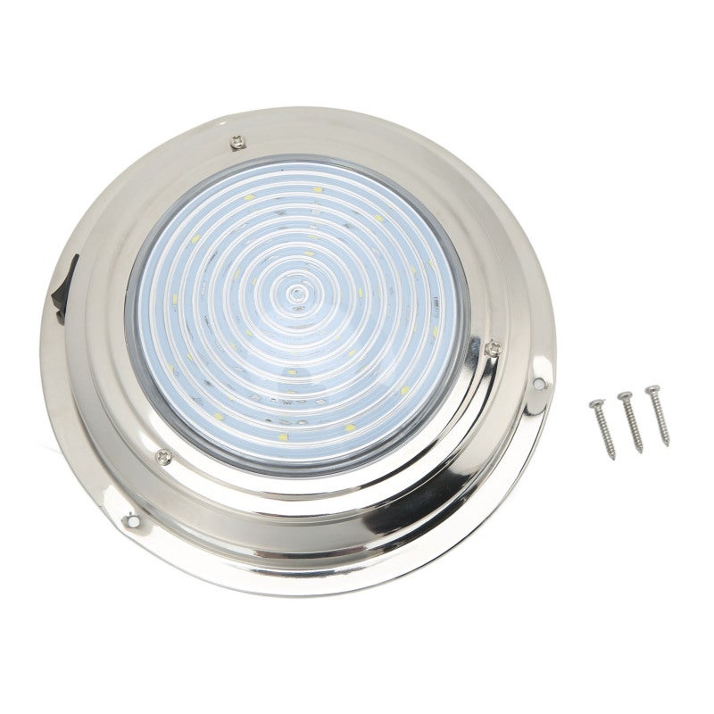 مصباح LED لقوارب 30 حبة LED من الفولاذ المقاوم للصدأ 316 - مقاوم للماء IP65 12 فولت DC، مصباح طقم قوارب للعربات المنزلية والمركبات المقيمة والقوارب للاستخدام الداخلي والخارجي - Image 1