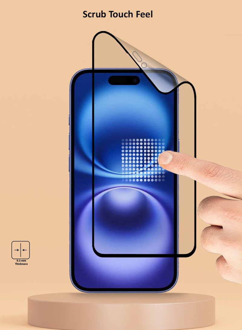 Techie 9D Matte Ceramic Screen Protector Film for Apple iPhone 16 Plus/ 15 Plus / 14 Pro Max 6 .7 Inch – Smooth Feel Anti Fingerprint Bubble Free - Image 3