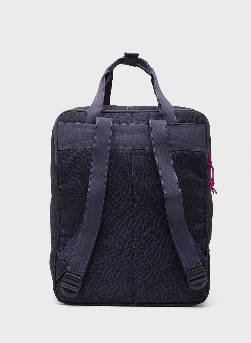 كونفرس حقيبة ظهر مربعة صغيرة بطبعة شاملة - Image 2