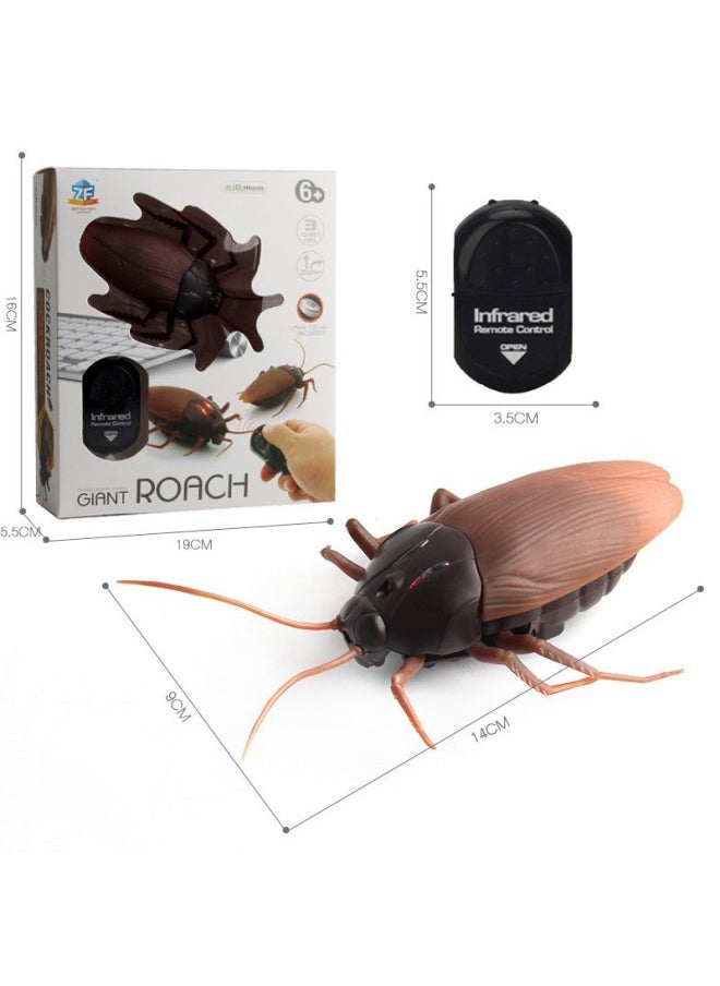 null - Remote Controlled Toy Reptiles 45 Styles Simulation Prank Animals Interactive Handheld Controller Plastic Material For All Ages-Color:9916 Infrared Remote Control Cockroach 124g-Specifications:Support Tagging - Image 1