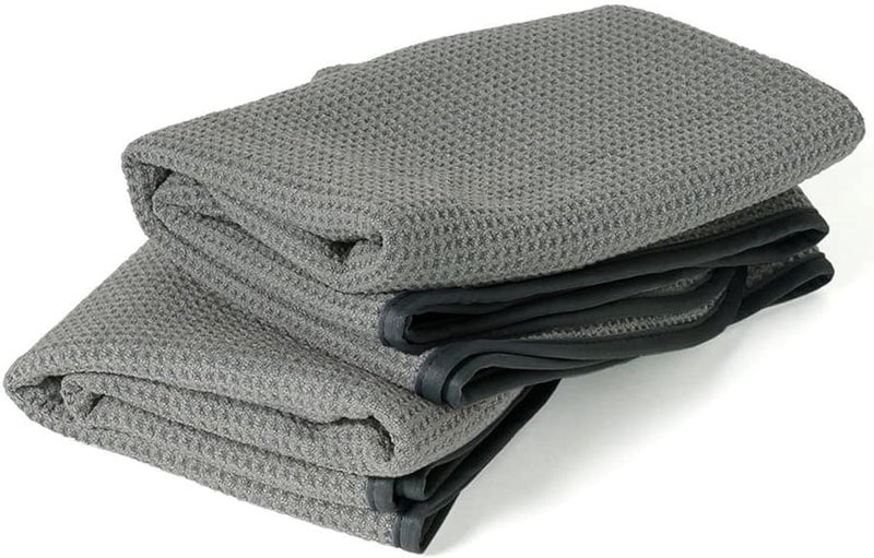 Zwipes Auto 879-12 Professional Microfiber Waffle Drying Towel, 25 in. x 35 in, 12-Pack - Image 1