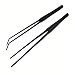 MRTIOO 2Pcs 105 Reptile Stainless Steel Long Tweezers Feeding Tongs - Image 1