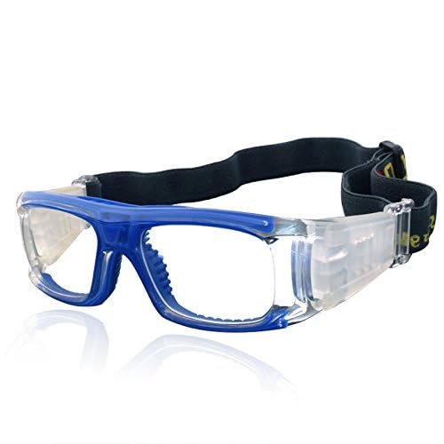 VOLOCOVER（TM Protective Sports Goggles Glasses for Basketball Football Volleyball Squash Hockey (Blue) - Image 2