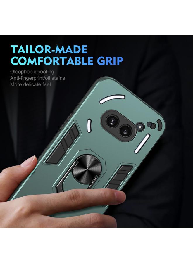 S-TOP Case For Nothing Phone 2a Shockproof Metal Ring Holder Phone Case - Image 5