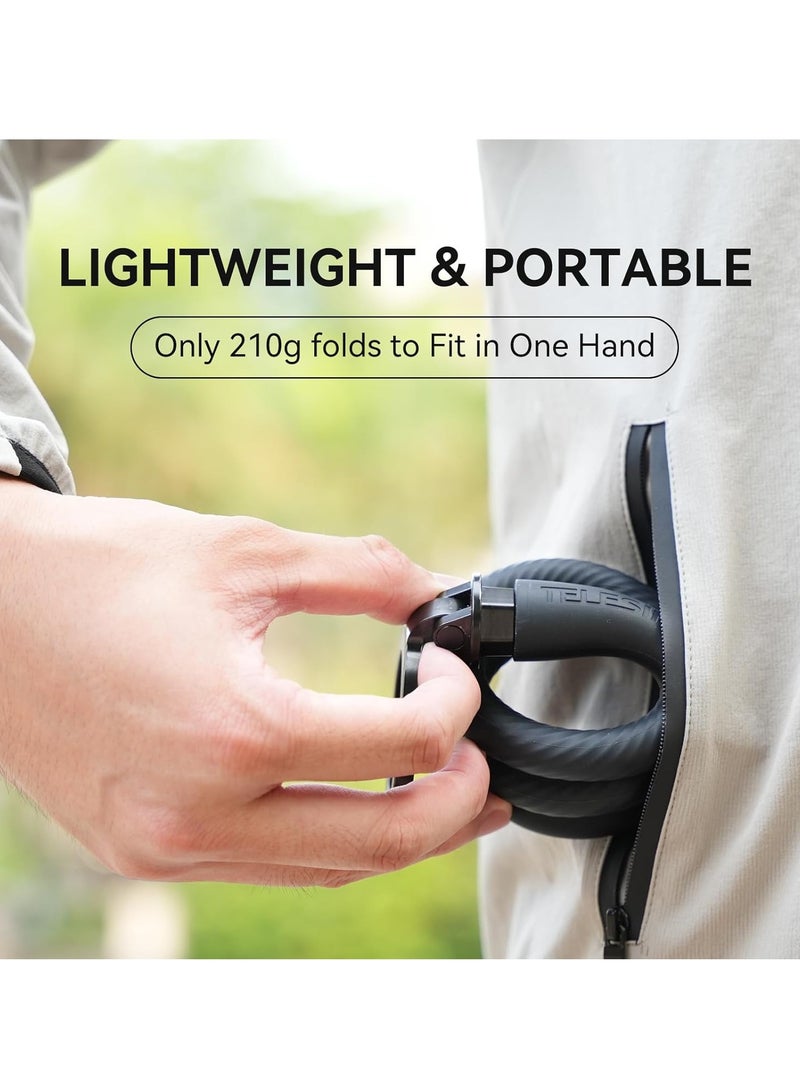 Magnetic Flexible Phone Mount Clamp, Tripod Stand Stick Pole, Adjustable Gooseneck Tripod, Phone Holder Attach Stand Accessories Arm Mount, for Phones, Stroller Treadmill Tube Bike Motorcycle, Black - Image 4