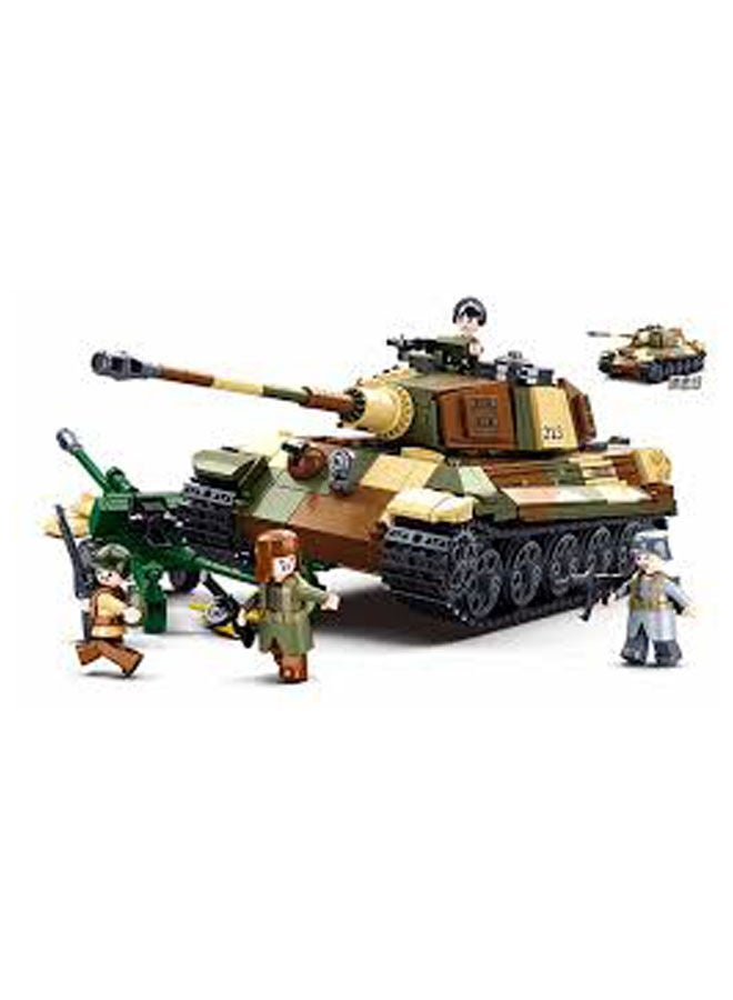 Army(Battle Of Budapest)-The King Tiger Heavy Tank  2In1- 930Pcs