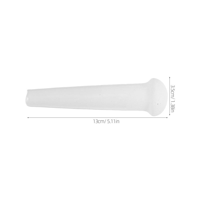 Long Handle Ceramic Garlic Press Muddler Pestle For Kitchen Herb Grinding Sauce Preparation - Image 3