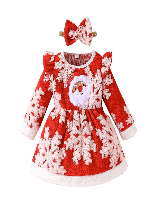 babyqlo Festive Flurry Dress - Image 1