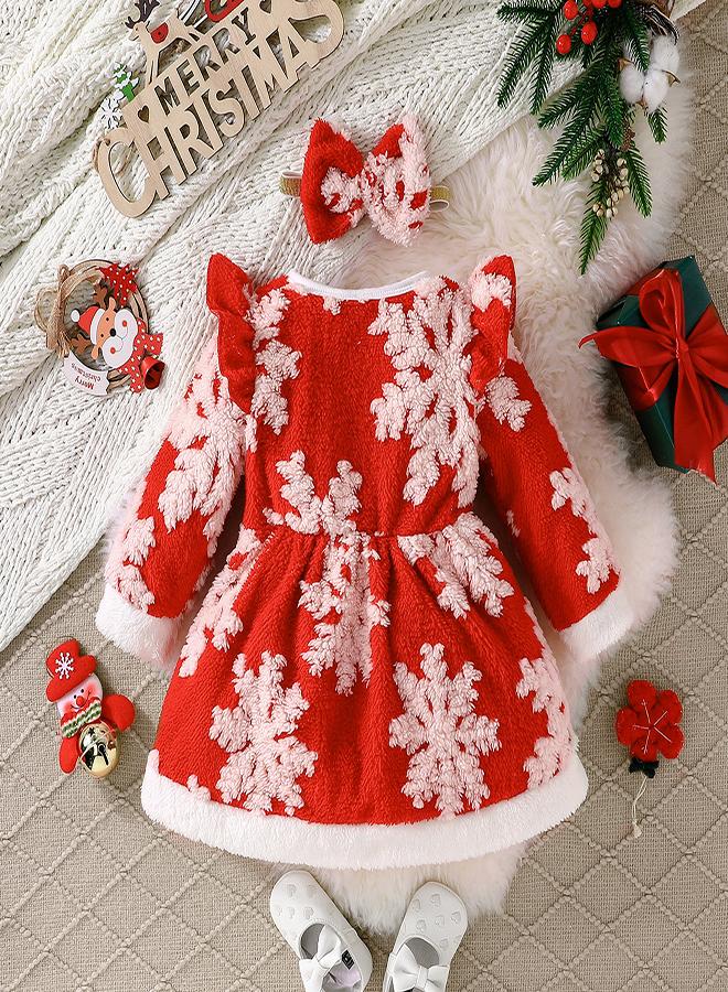 babyqlo Festive Flurry Dress - Image 3