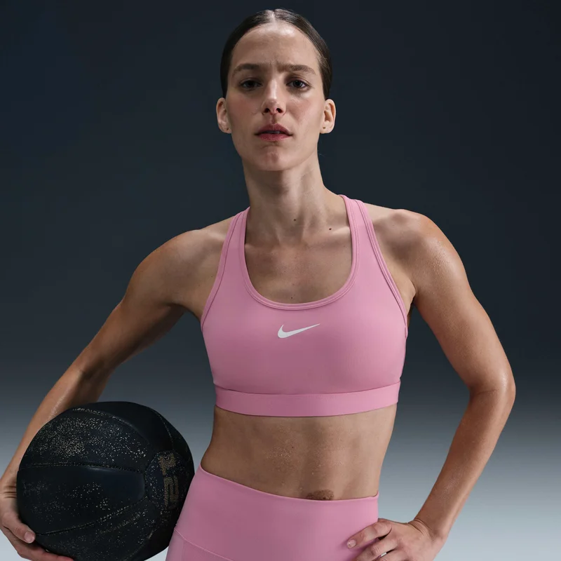 Nike Women's Dri-FIT Swoosh Medium-Support Training Sports Bra