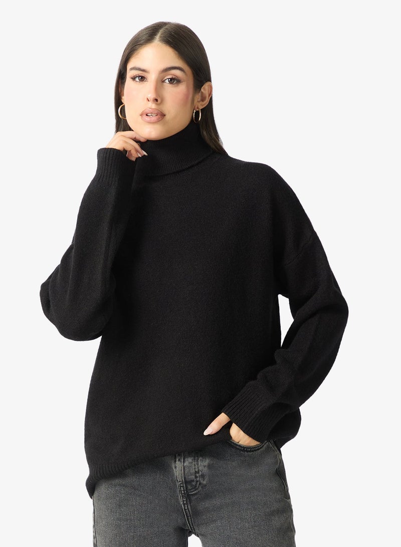 ELLA Classic Turtle Neck Jumper - Image 1