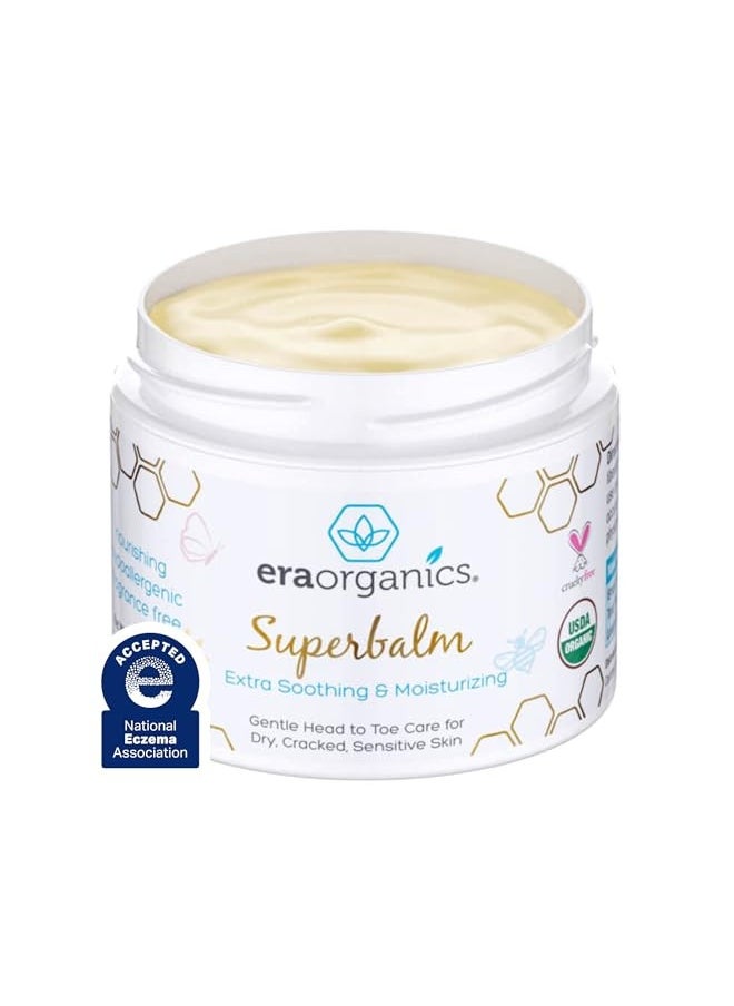 Era Organics Healing Ointment For Babies - Usda Certified Organic Natural Gentle Moisturizer For Sensitive Skin Prone To Baby Eczema, Cradle Cap (Infant Seborrheic Dermatitis), Rashes, Hives And More - pzsku/Z579EB13383A0E6248B63Z/45/_/1726645426/9e418f5d-de6a-4ca5-a919-04dfaf2eca39