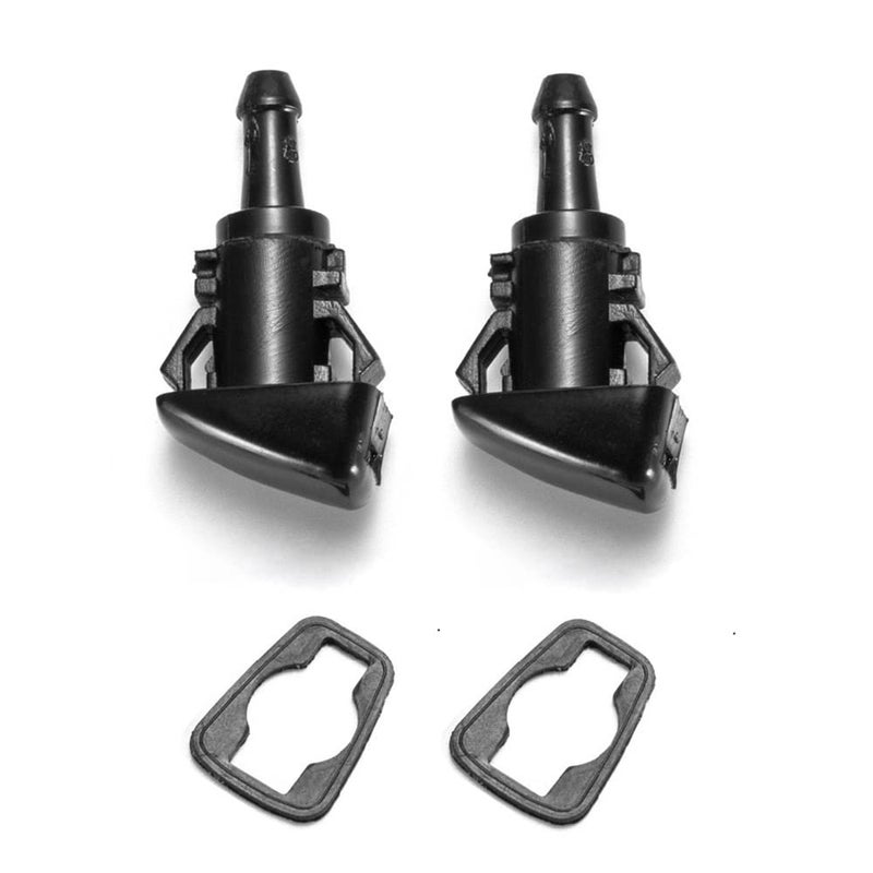 YIENAKFUN 4805742AC Front Windshield Washer Nozzles Kit for Dodge Jeep Ram Replaces OEM 4805742AB 5116079AA Wiper Spray Washer Jet Kit - Image 3