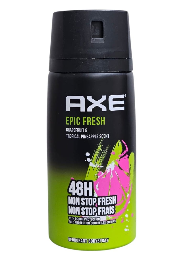 أكس مزيل العرق أكس إيبك فريش برائحة الجريب فروت  والأناس الاستوائي
