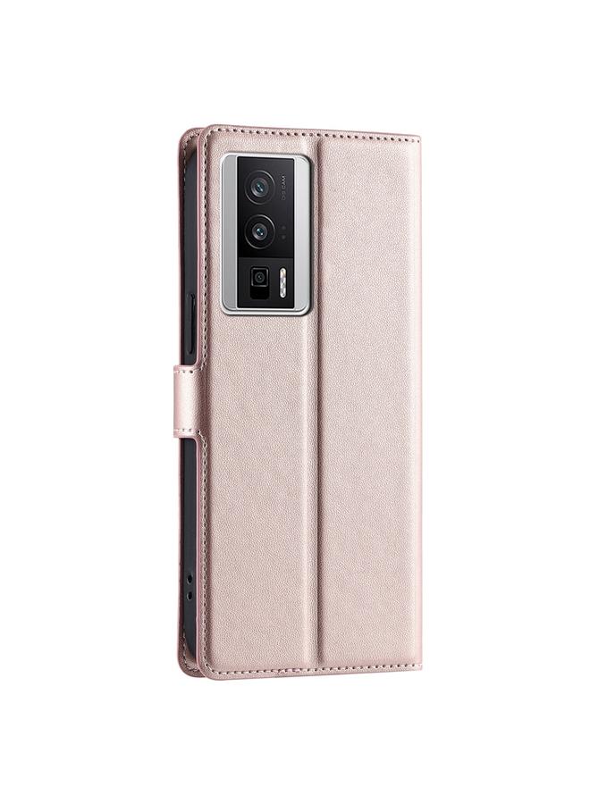 اس-توب جراب هاتف Redmi K60 / K60 Pro Voltage جراب هاتف جلدي رفيع للغاية منقط - Image 3