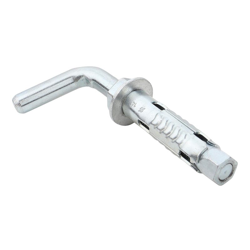 Lovely Mild Steel LHook Fastener Geyser Hook Hanger 10x100 mm Silver Set of 2 Pcs - Image 4