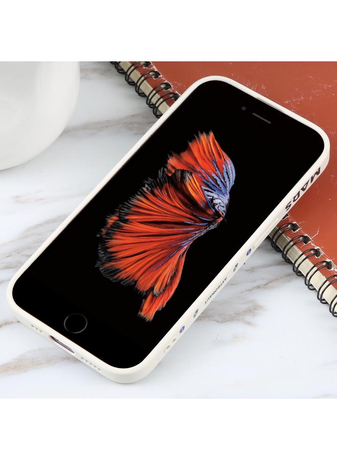 erorex Case For iPhone 6 / 6s Astronaut Pattern Silicone Straight Edge Phone Case - Image 3