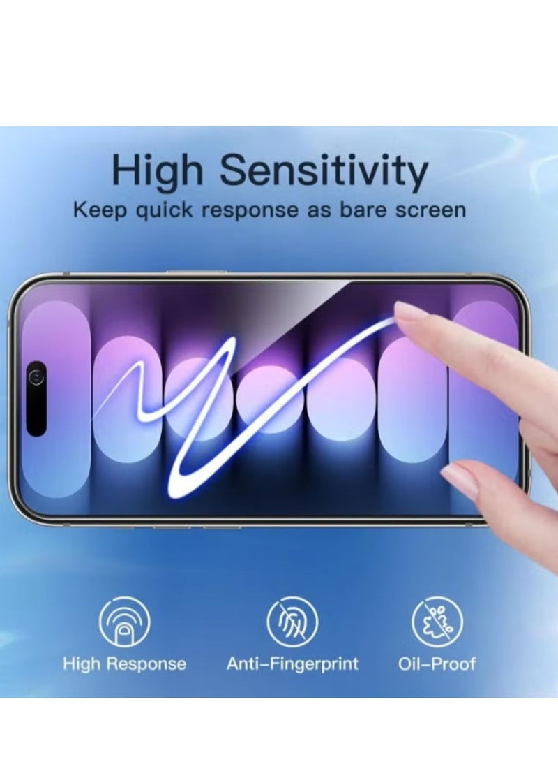 جلاس شاشة حماية للخصوصية HD لموبايل ايفون 12، بدرجة صلابة 9H طبقة من الزجاج المقوى مضادة للتجسس - Image 5