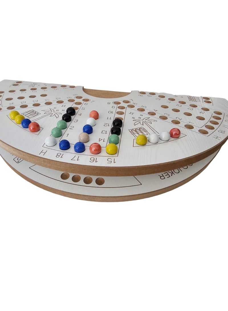 جاكارو جوكر قابل للطي مزدوج الجوانب لـ 4-6 لاعبين مع حقيبة - Image 5