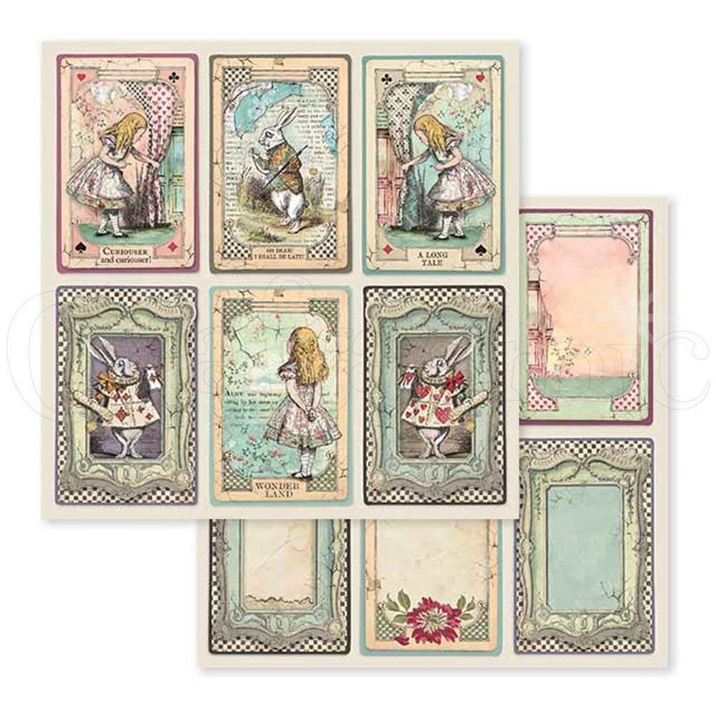 Stamperia Intl Scrapbooking Paper, Multi-Colored 10 Pack - Image 3