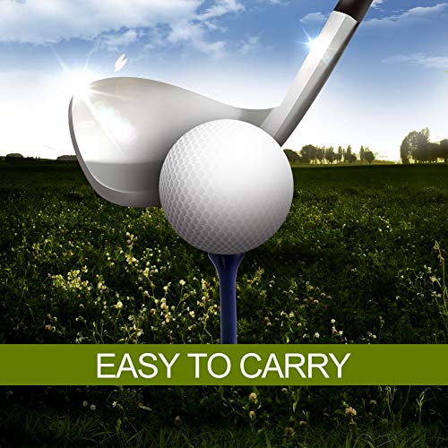 THIODOON Golf tees 3 1/4 inch Less Friction Wood Tees Training for Golfer Professional Natural Wood Golf tees Bulk 100 Count Golfing Tees - Image 5