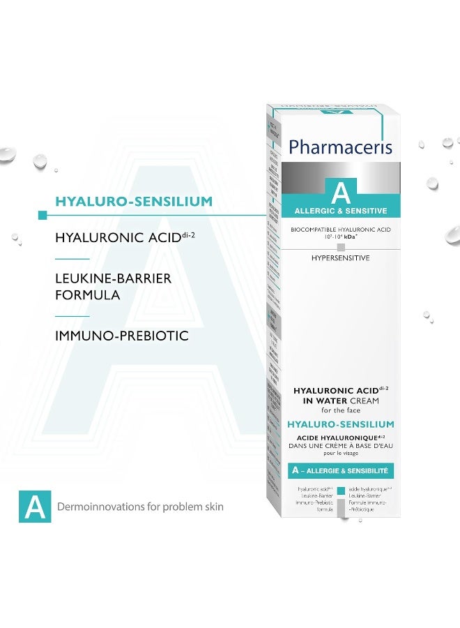 Pharmaceris Hyaluro-Sensilium | For Hypersensitive Delicate Skin | Allergies & Irritations Dry Skin | To Moisturizes Skin At All Level | Reduces Discomfort On Dry Skin | 40 Ml - Image 3