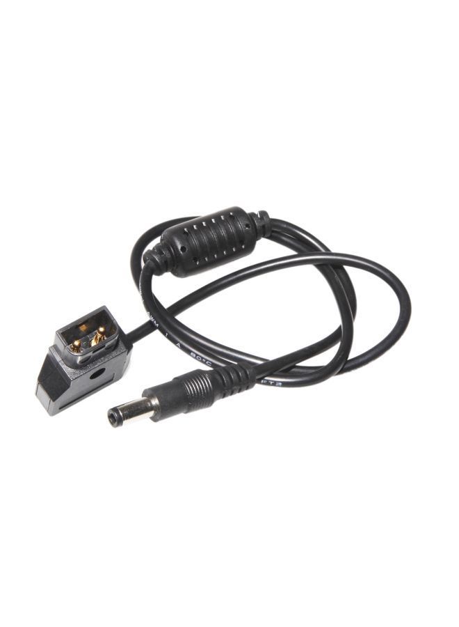 NIBEMINENT D2756-A D-TAP 2 Pin Male To DC Coiled Adapter Cable Black - Image 3