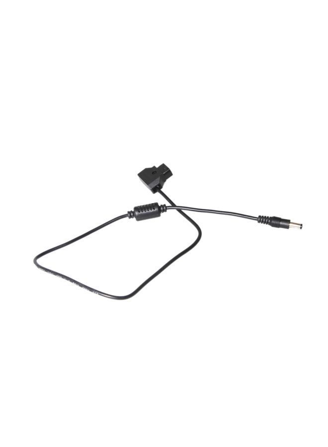 NIBEMINENT D2756-A D-TAP 2 Pin Male To DC Coiled Adapter Cable Black - Image 2