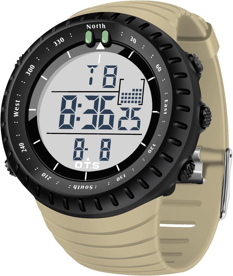 PALADA Men's Digital Sports Watch Waterproof Tactical Watch with LED Backlight Watches for Men - Image 1