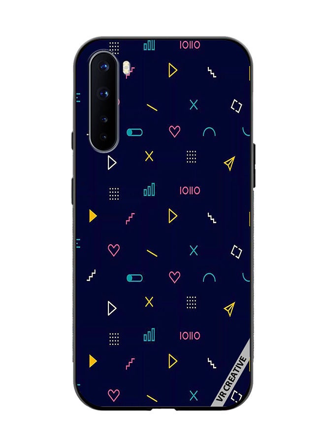 VR CREATIVE Protective Case Cover For OnePlus Nord Design Multicolour - Image 1