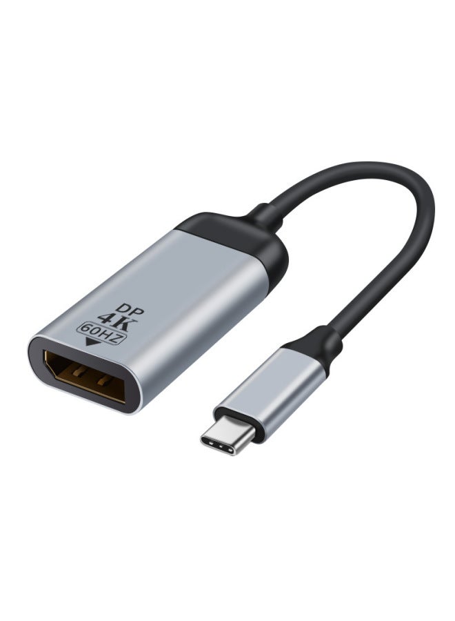 Type-c To Hdtv Adapter For 4k60hz Hd Video Transmission Vga/mdp/gb/mdp Screen Projection High-definition Digital Converter-Color:Generation C Revolution DP Female Short Line  - Image 1