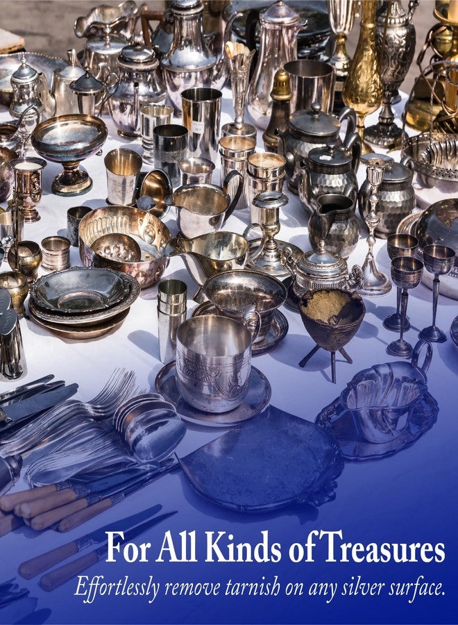 GODDARD'S Goddard’s Silver Cleaning Dip - Silver Jewelry Cleaner Solution for Filigree Metalwork & Small Items - Professional Use Tarnish Remover (2-Pack) - Image 3