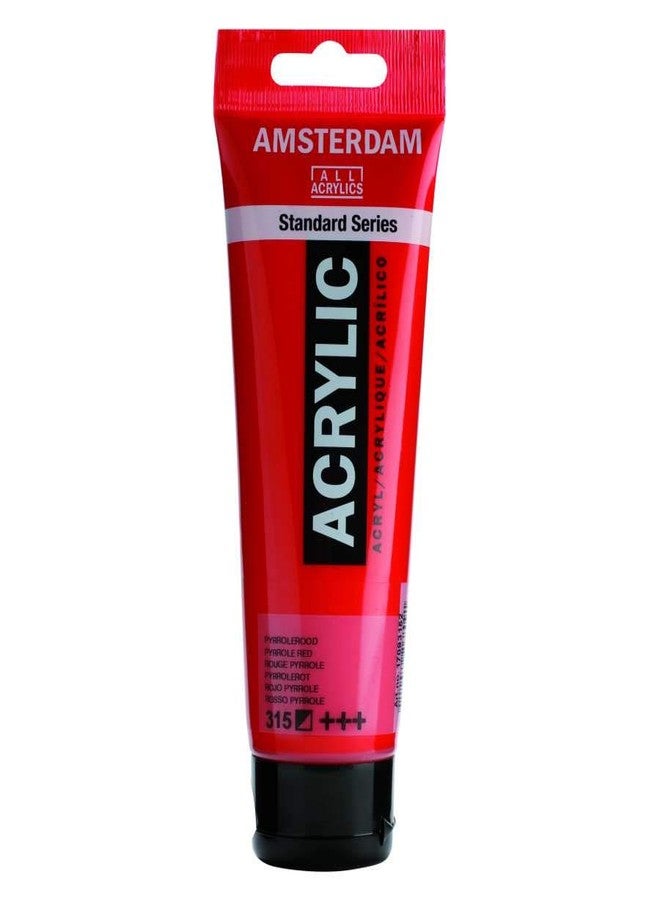 Amsterdam Acrylics 4.1oz Tube - Pyrrole Red