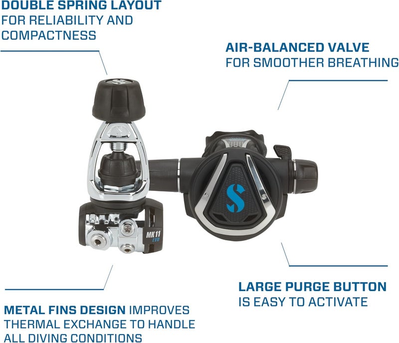 SCUBAPRO MK11 EVO/C370 Dive Regulator System for Scuba Diving - Image 5