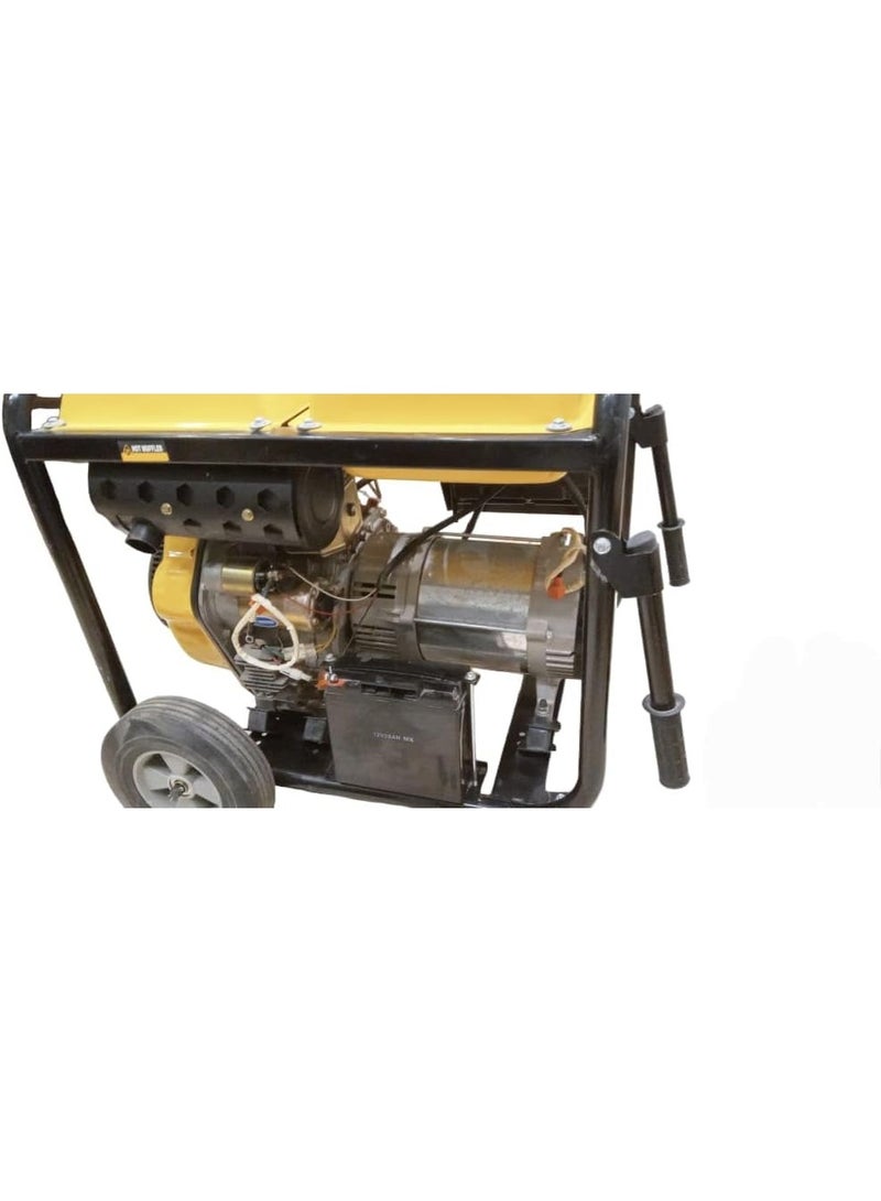 سوفاب مولد ديزل سوفاب SF-GM9500C بقدرة 7.2 كيلوواط – 220/380 فولت، 60 هرتز، حل طاقة محمول للخدمة الشاقة - Image 4